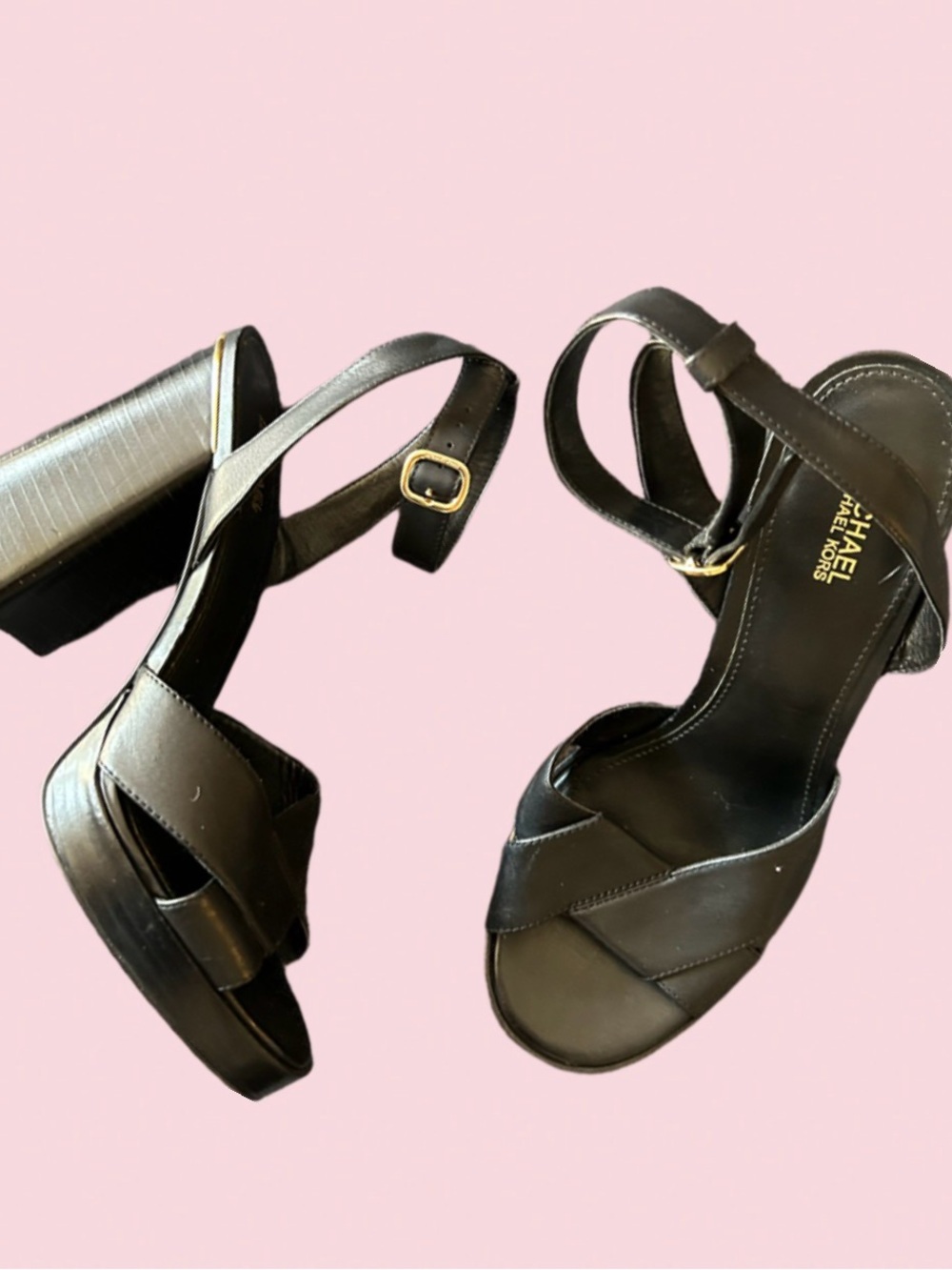 Michael Kors block heels